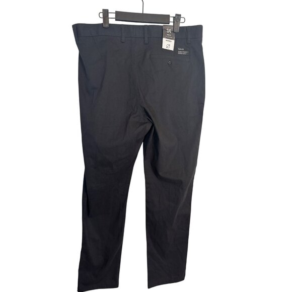 NWT Hurley Mens Worker 34 Slim Fit Pants Black  Cotton Blend 14.5" Leg Opening - Picture 14 of 16